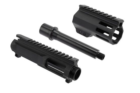 Expo Arms 5.5" 9MM Barreled Upper Builder Kit in black
